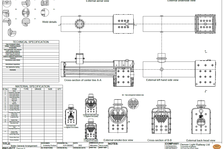 Boiler Design Documentation
