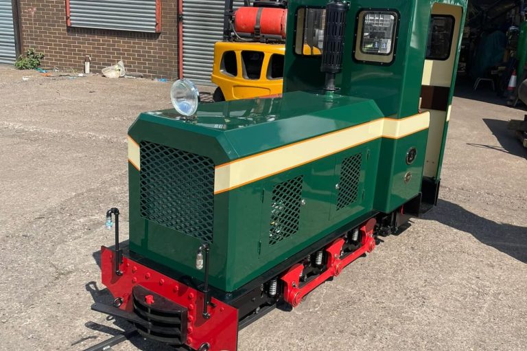 One of our new build diesel locomotives